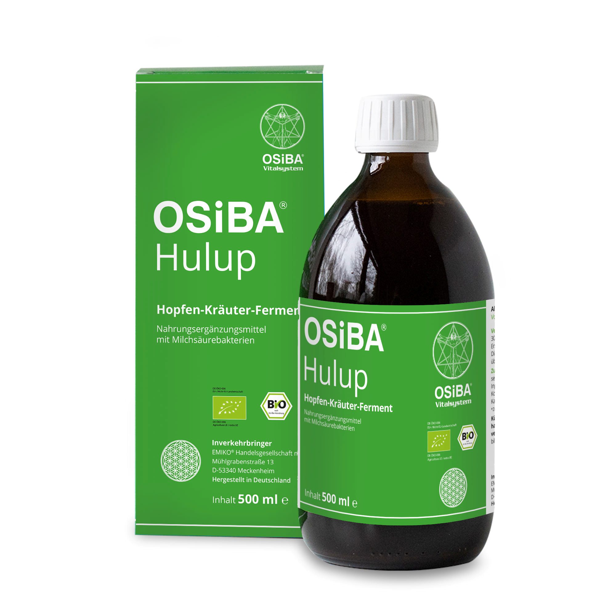 OSiBA Hulup - Bio Fermentationsgetränk enzymreich & mehrfach fermentiert