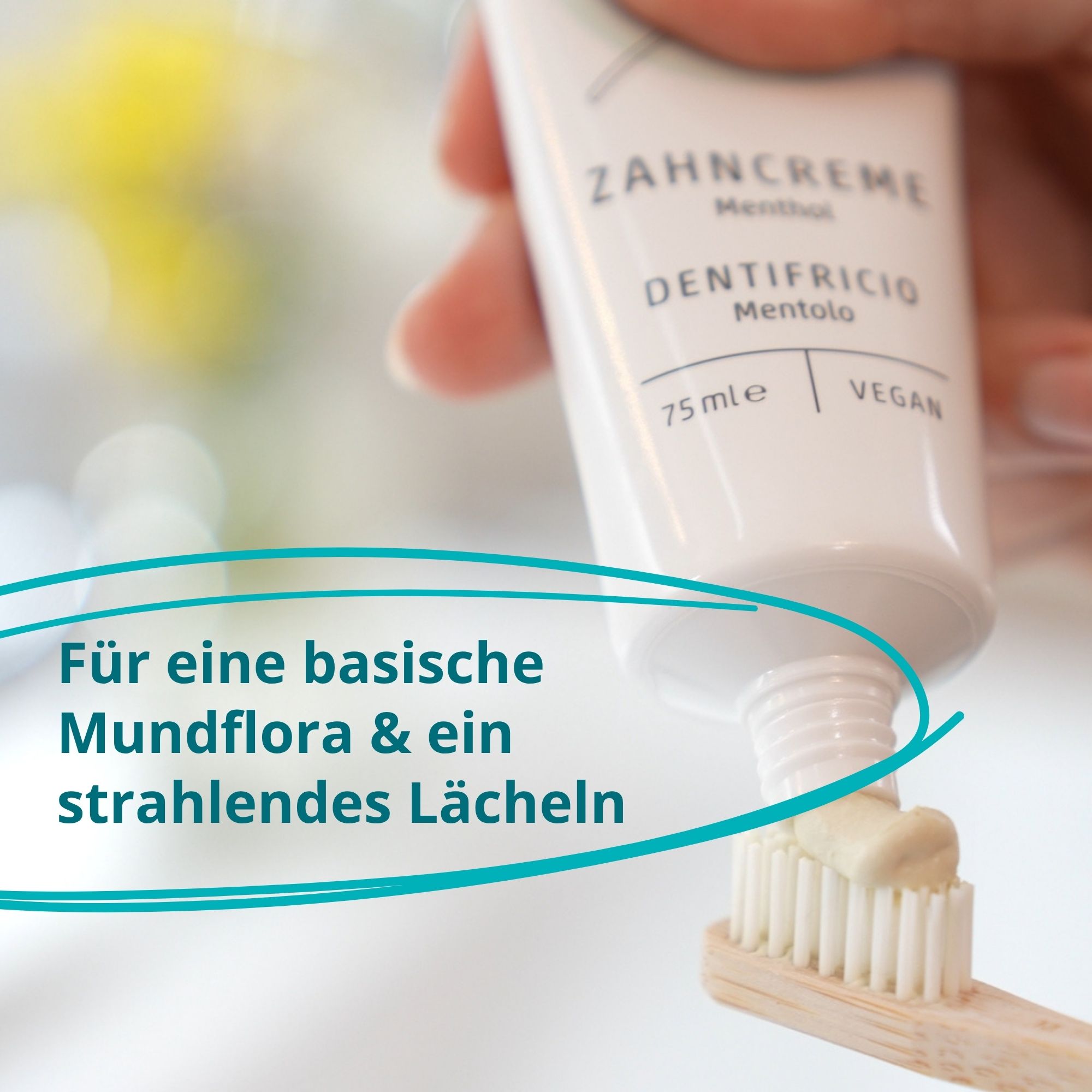 EMIKOCare ZahnCreme Menthol - Rügener Heilkreide für ein basisches Mundmilieu