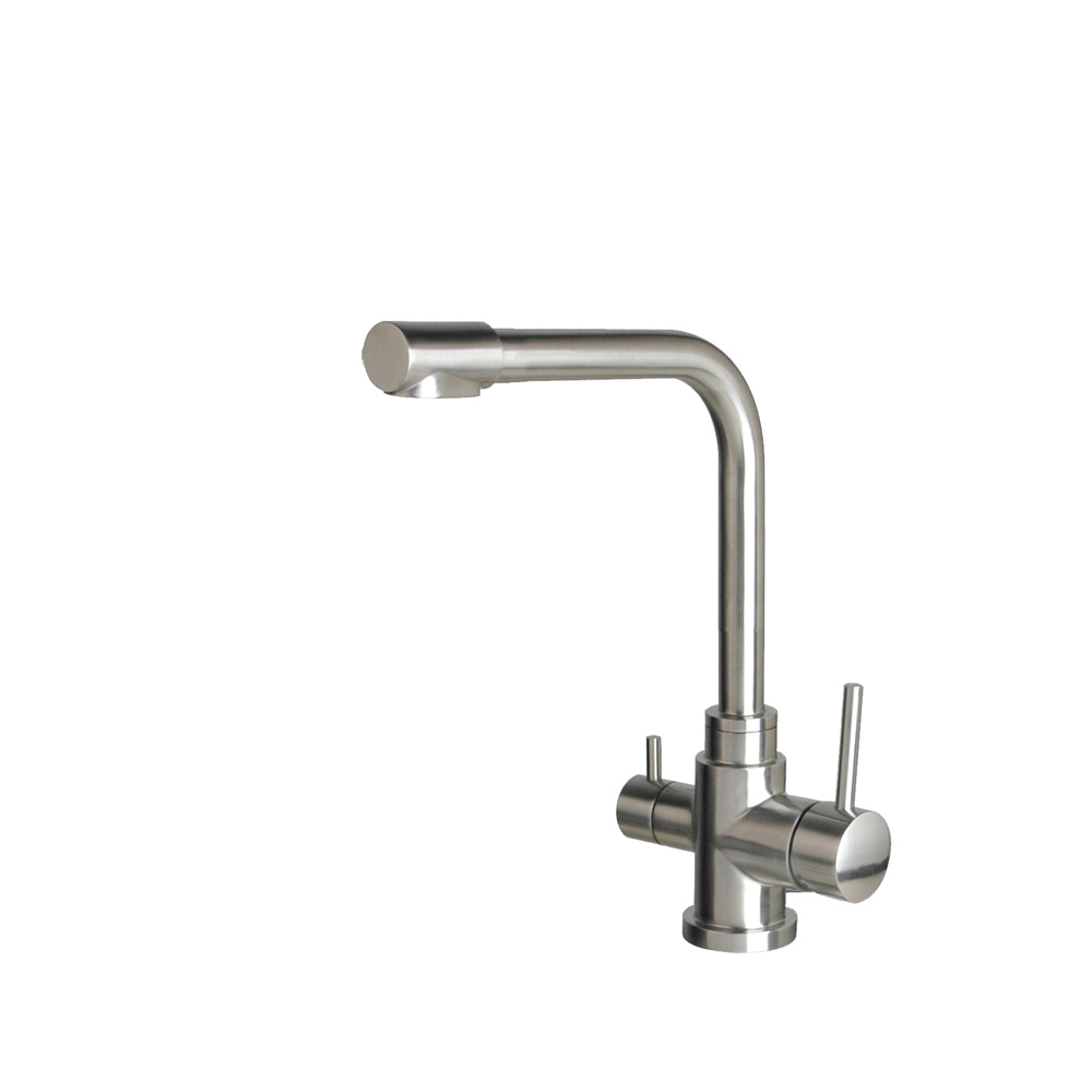 Edelstahl Dreiwege-Wasserhahn F-28