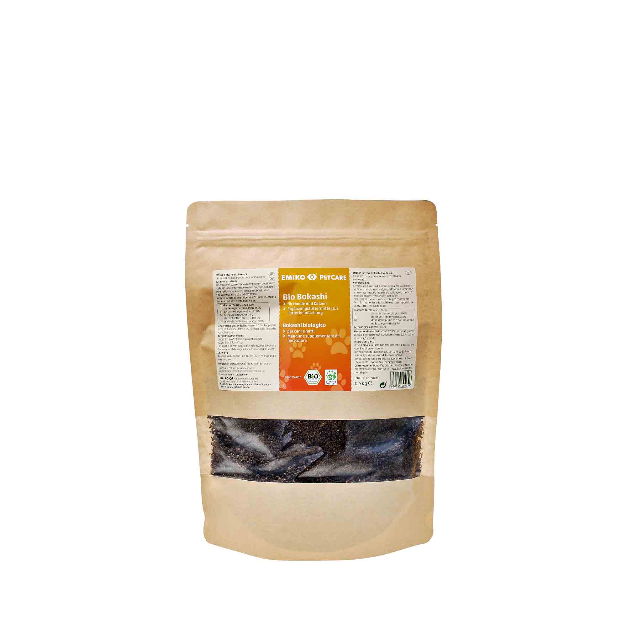PetCare Bio Bokashi - Kräuterferment für Hunde & Katzen
