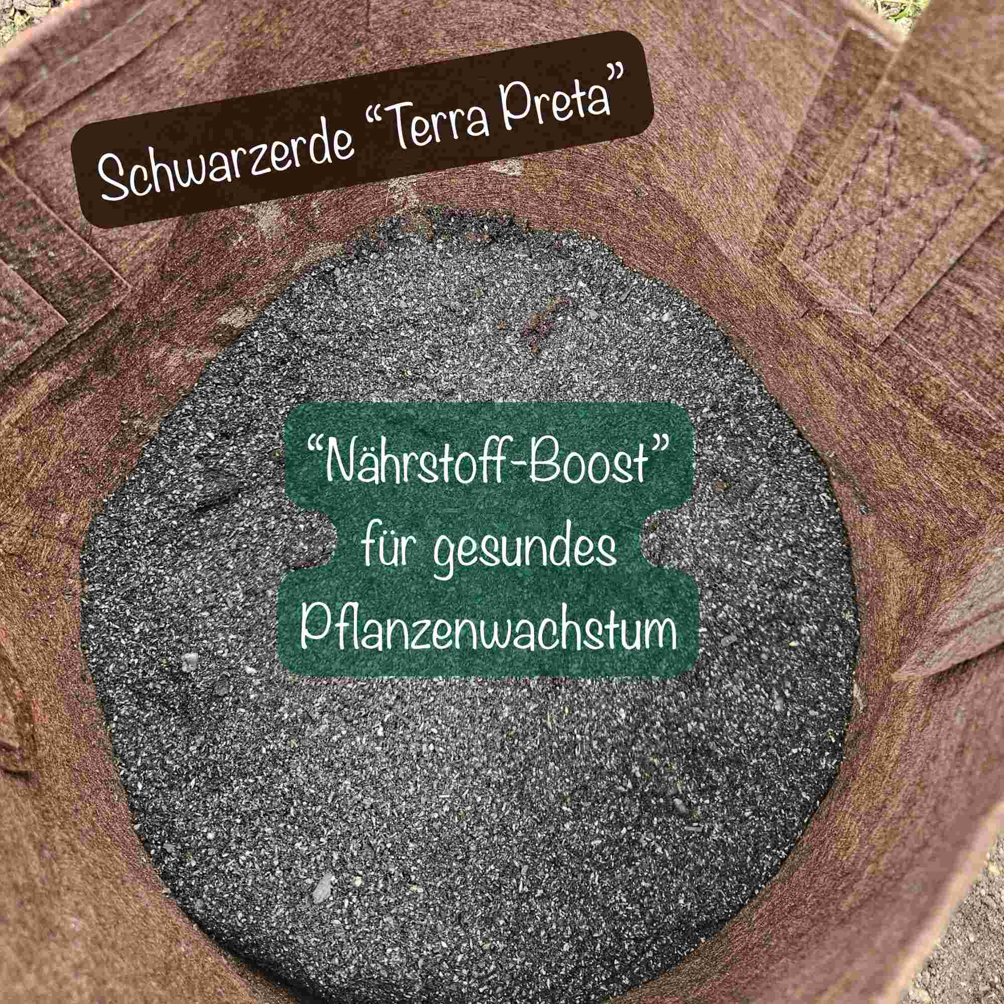 Bokashi Schwarzerde - Fermentierter organischer Dünger mit Terra-Preta-Effekt