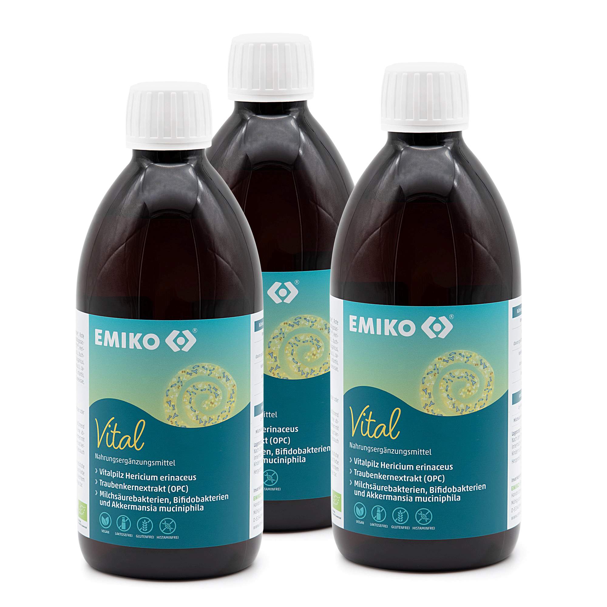 EMIKO Vital - Bio Fermentationsgetränk mit OPC & Vitalpilzen