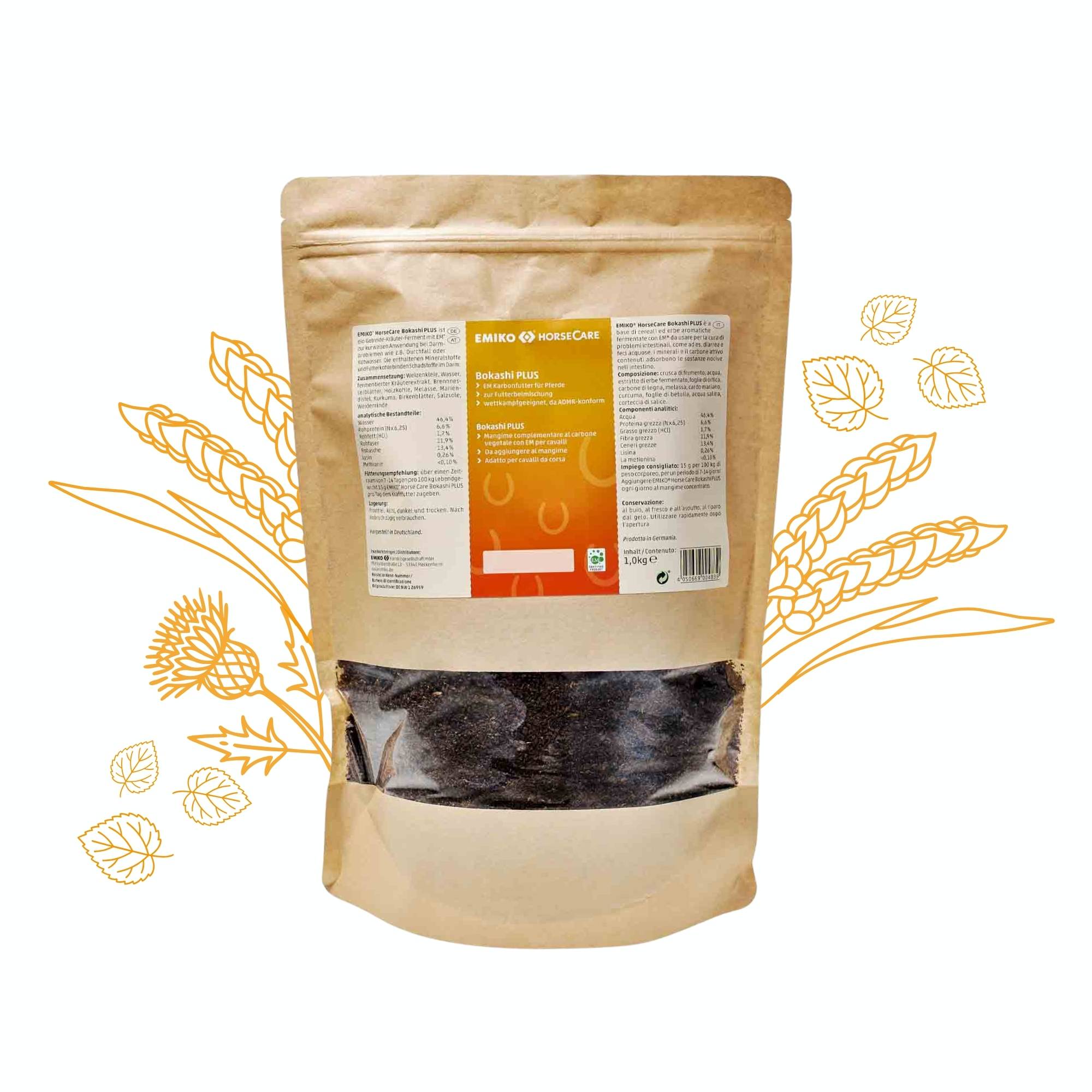 HorseCare Bokashi PLUS - Fermentiertes Ergänzungsfuttermittel