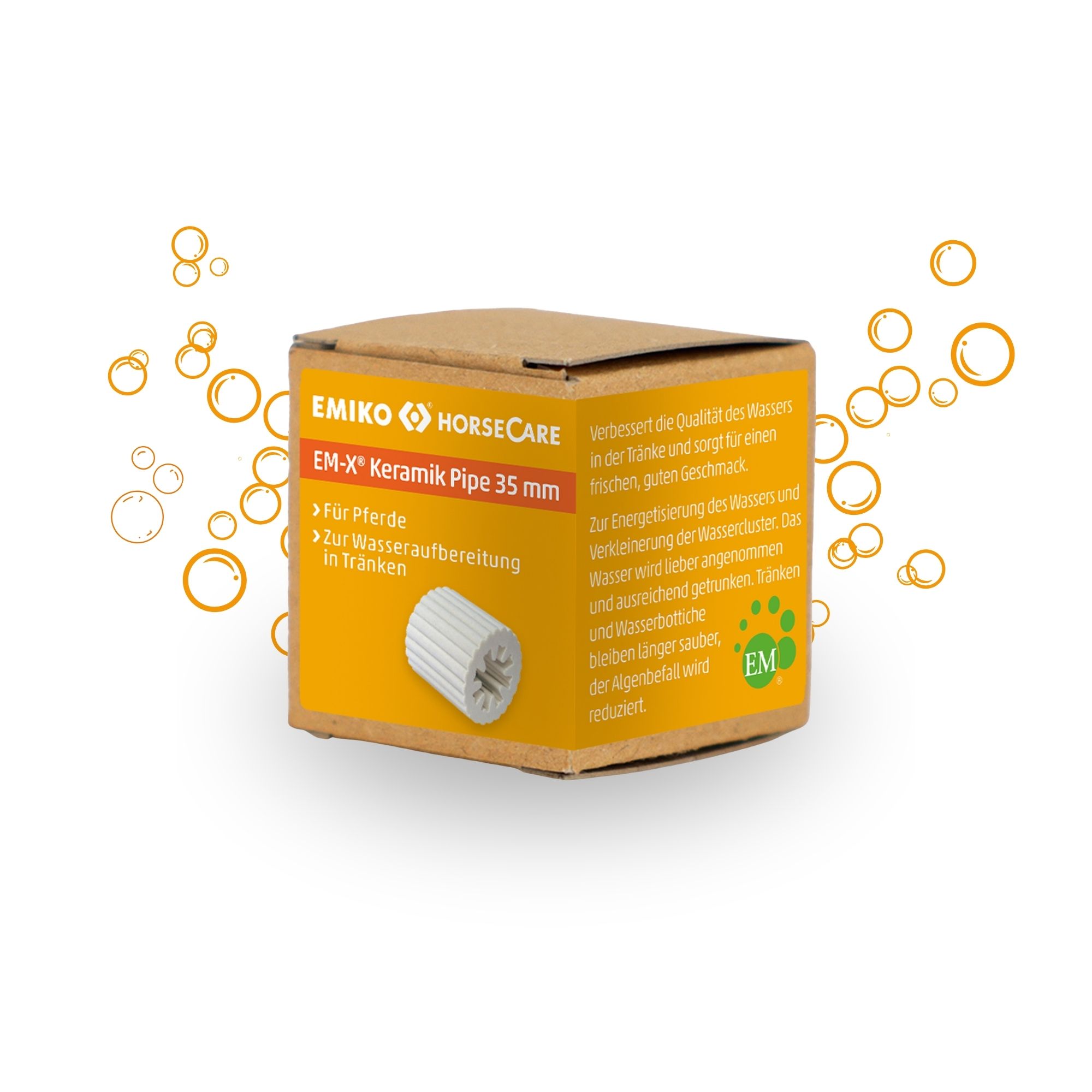 HorseCare EM-X Keramik 35 mm - Wasseroptimierung für Pferde