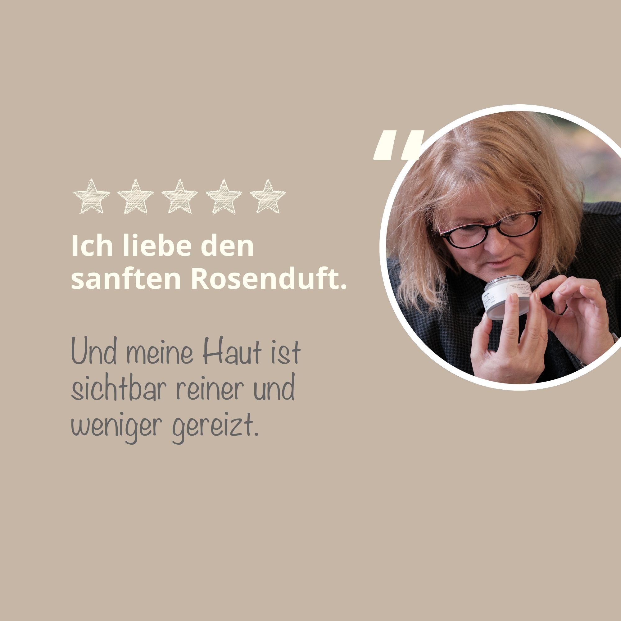EMIKOCare Gesichtscreme Rose - Intensive natürliche Pflege