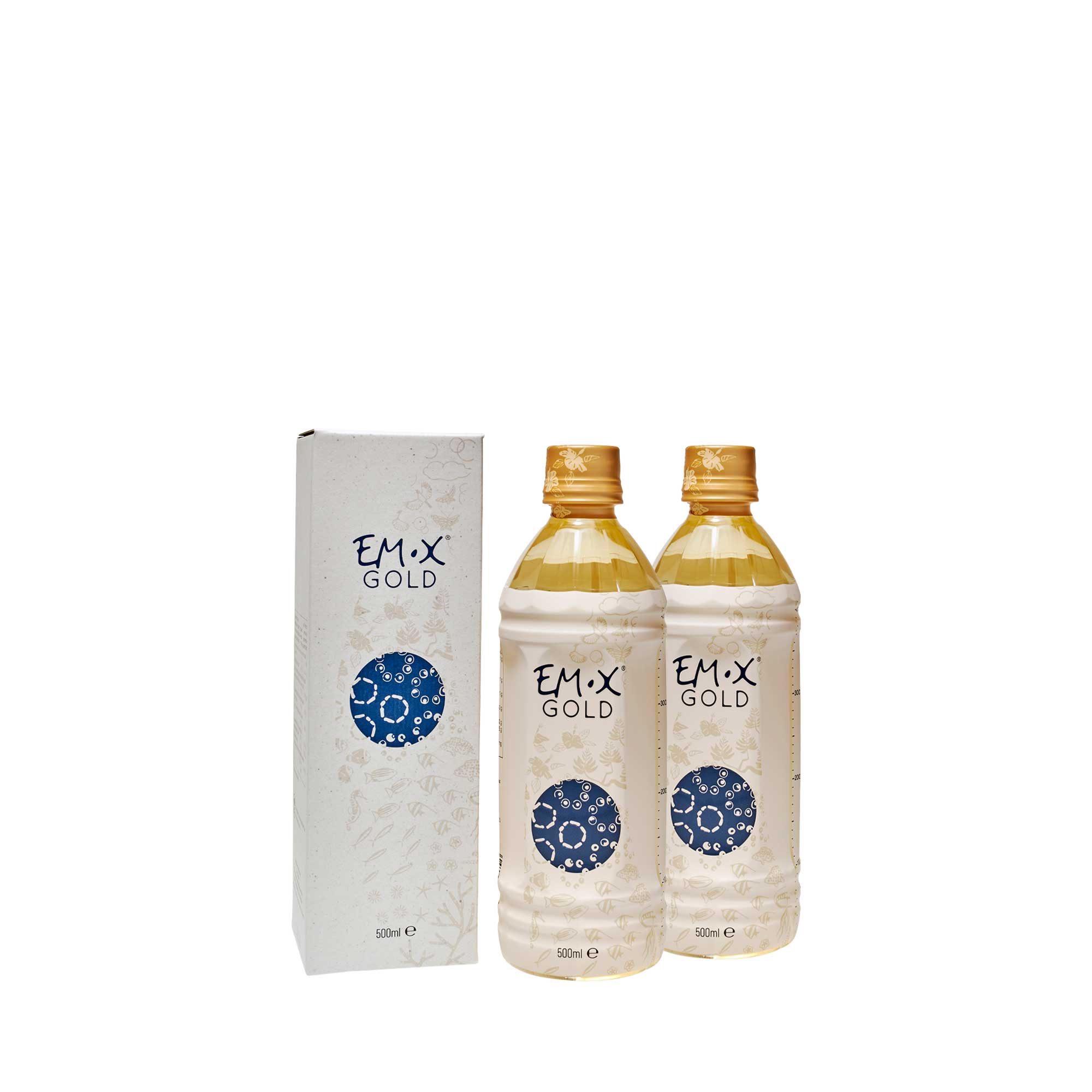 EM-X Gold Vorteilspaket - 2 Flaschen Fermentationsgetränk zum Vorteilspreis