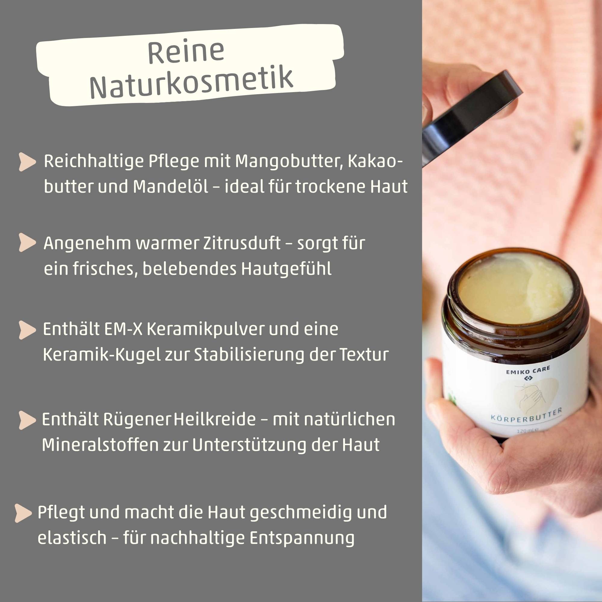EMIKOCare KörperButter - Intensive Zitruspflege
