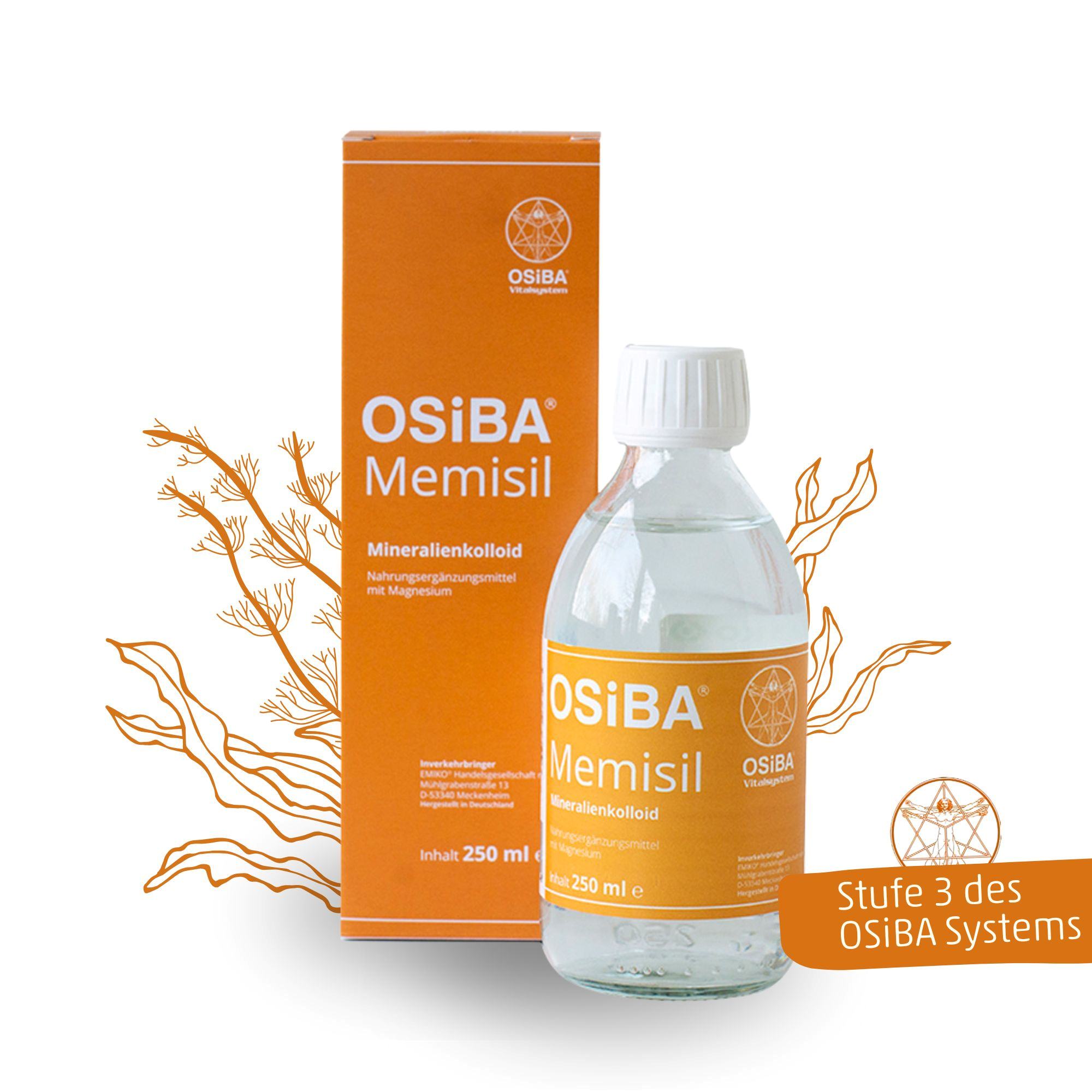 OSiBA Memisil - Flüssige Mineralien, Spurenelemente & Enzyme