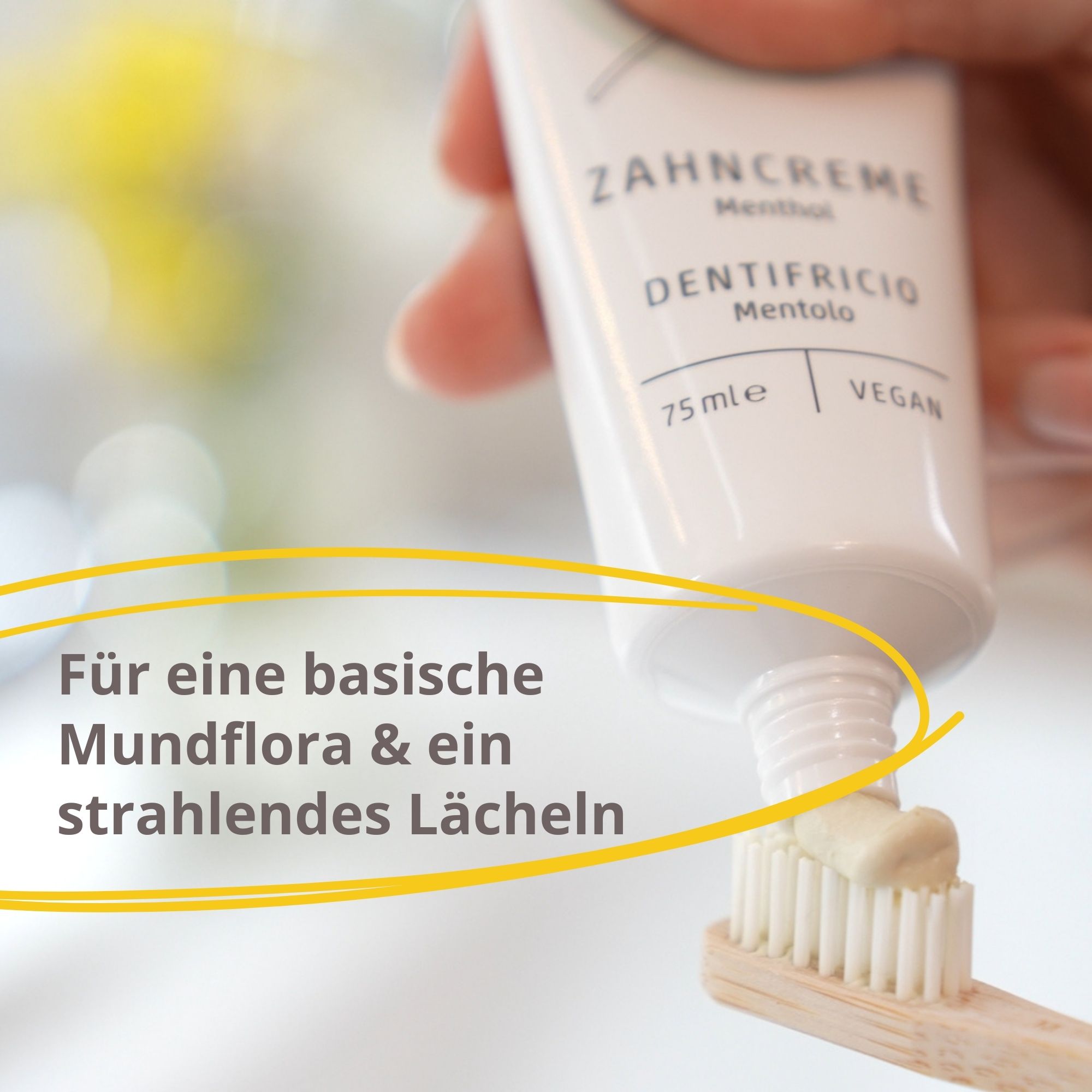 EMIKOCare ZahnCreme Fenchel - Rügener Heilkreide für ein basisches Mundmilieu