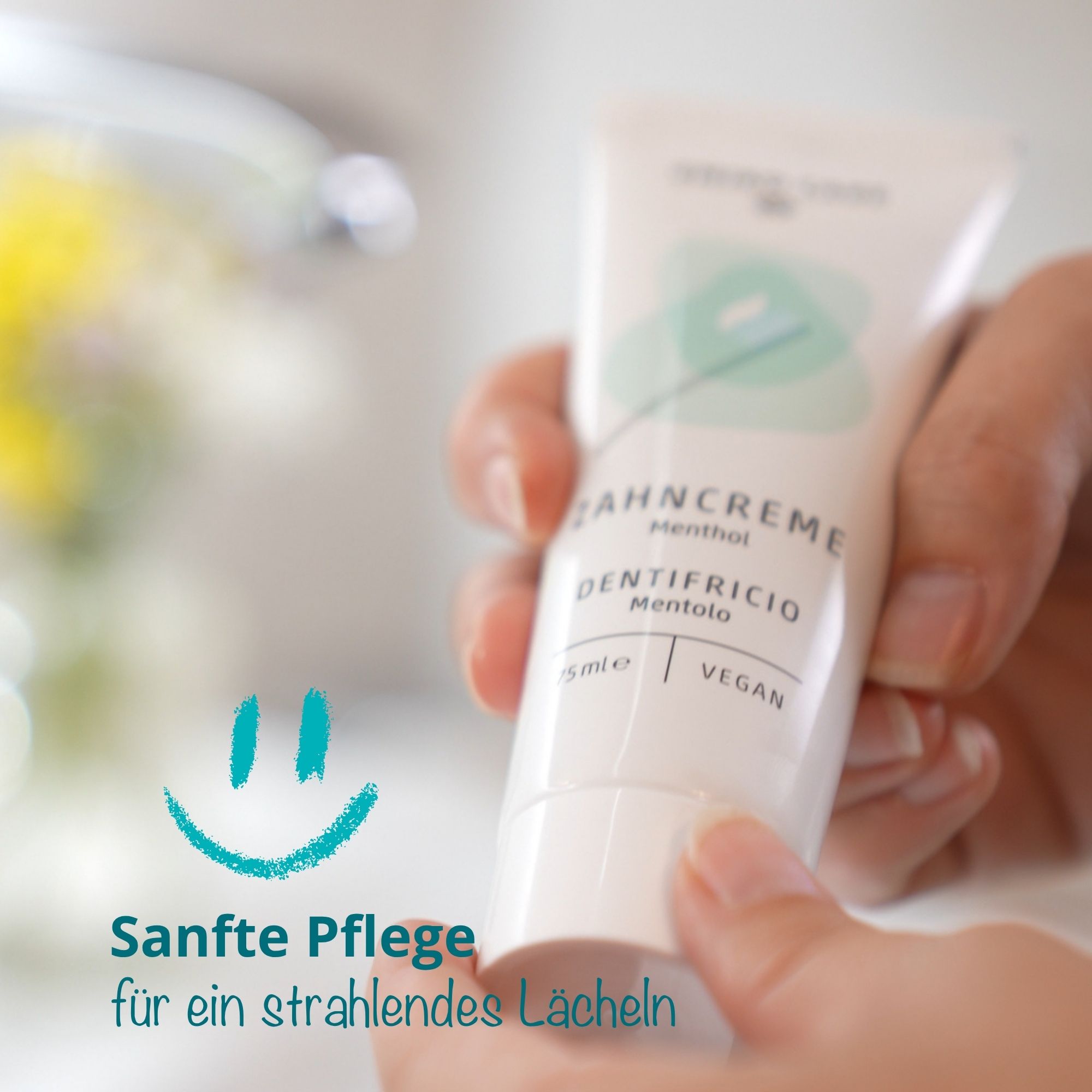 EMIKOCare ZahnCreme Menthol - Rügener Heilkreide für ein basisches Mundmilieu