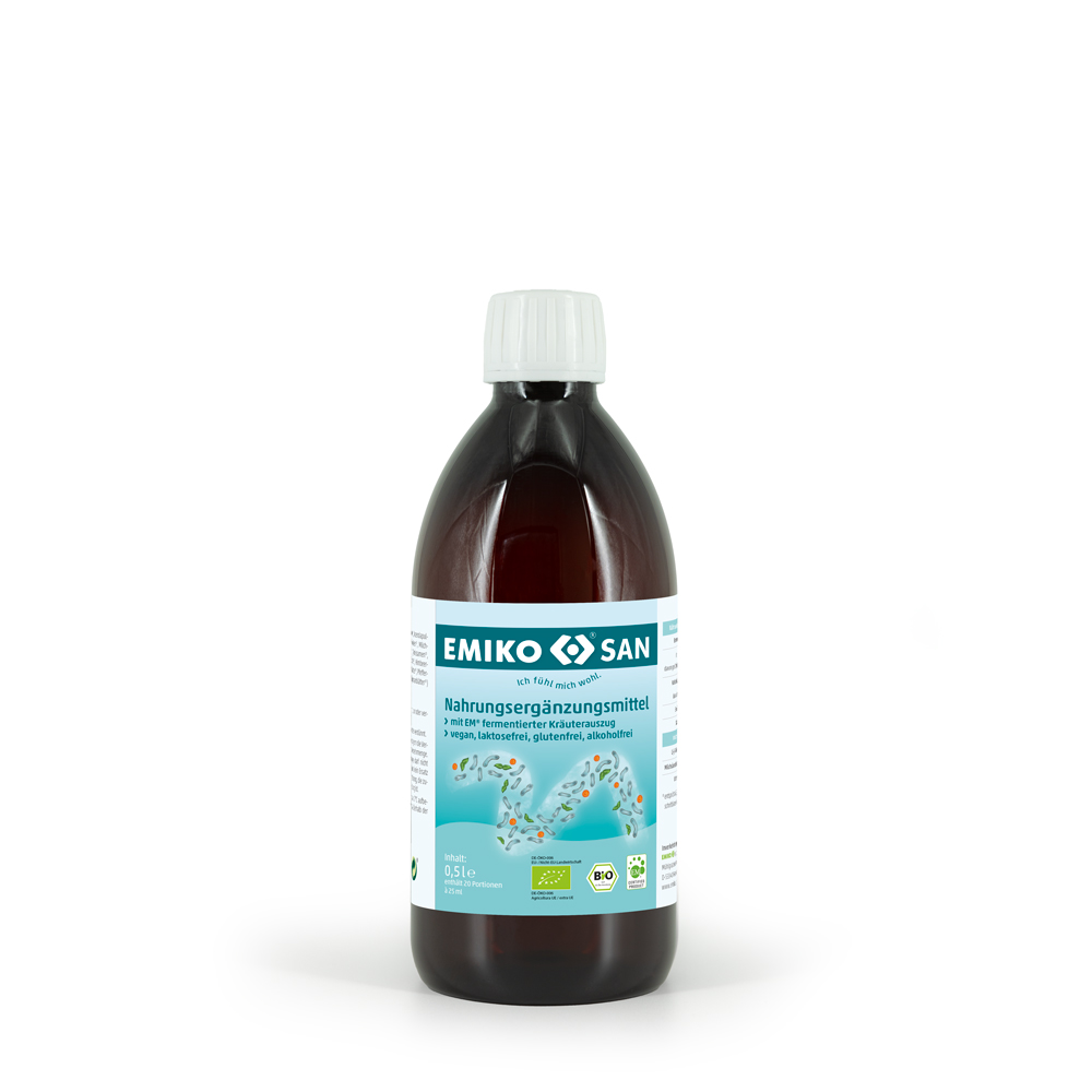 EMIKOSAN - Bio Fermentationsgetränk mit Milchsäurebakterien und Vitamin C