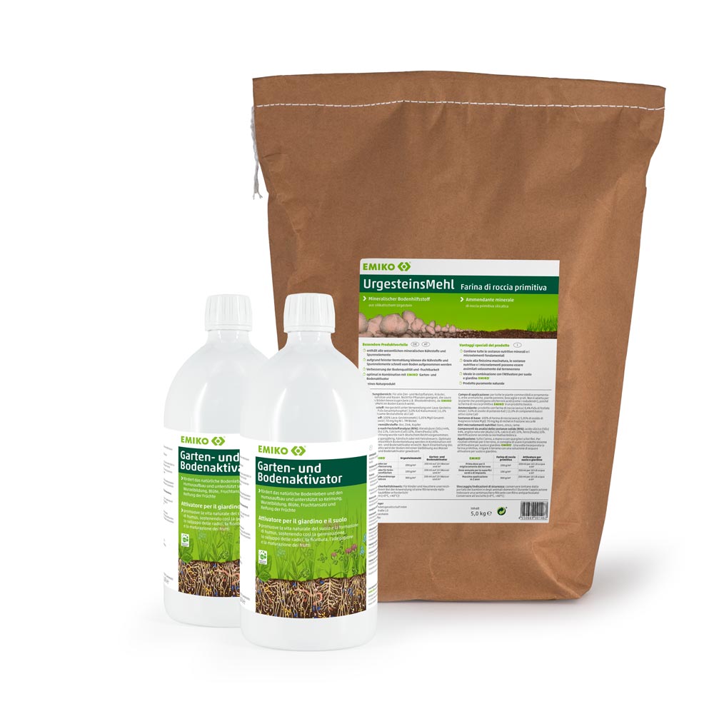 Garten Herbst-Paket - EM für Umsetzung organischen Materials & Flächenkompostierung