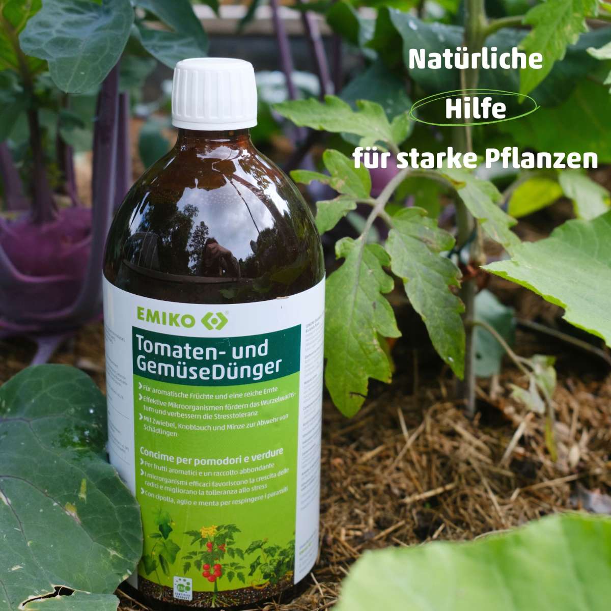 Tomaten- und GemseDnger mit effektiven Mikroorganismen | EMIKO Online Shop