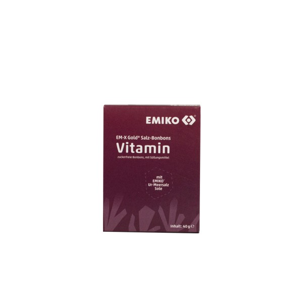 EM-X Gold Salzbonbons, Vitamin 40 g