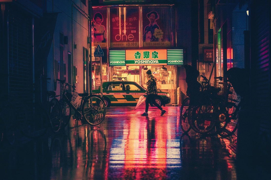 Straße in Japan
